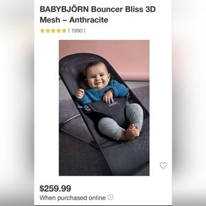 BABYBJORN Bouncer Bliss